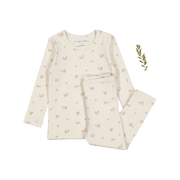 The Printed Set - Berry Blue