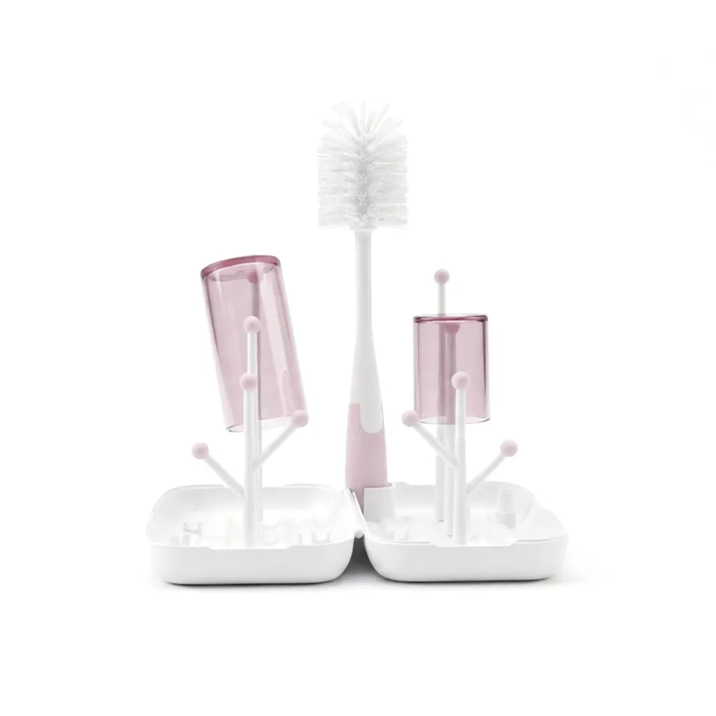 Travel Baby Bottle Drying Rack, Airplane Essentials Cleaning kit Organizer