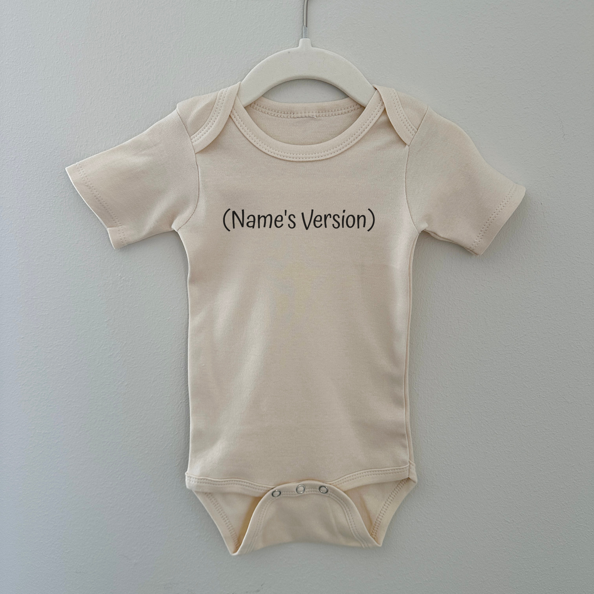 Mommy's Version Personalized Bodysuit