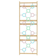 Add-On Ring Wall Panel for 95" Modular Walnut