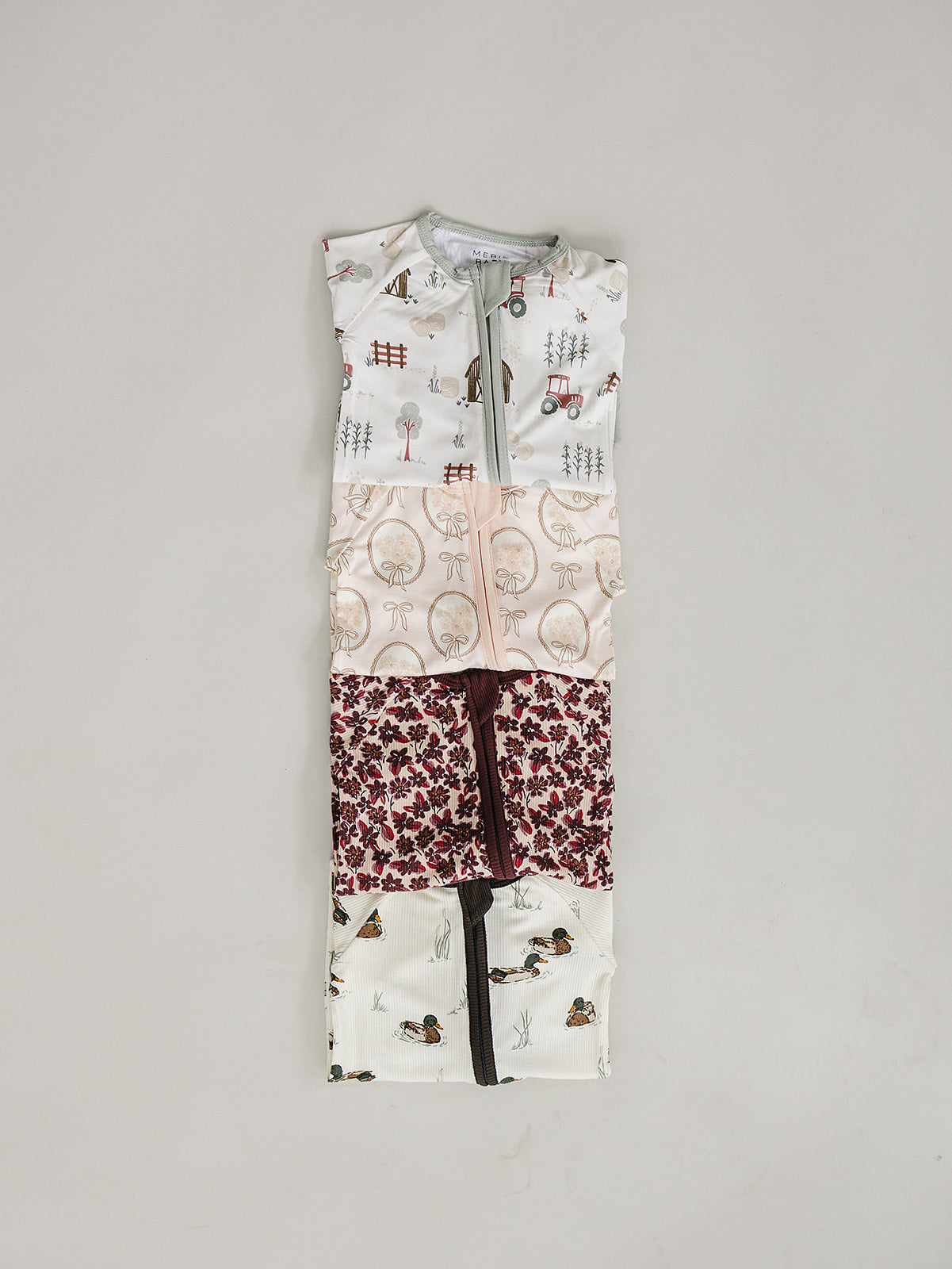 Farmhouse Bamboo Zipper