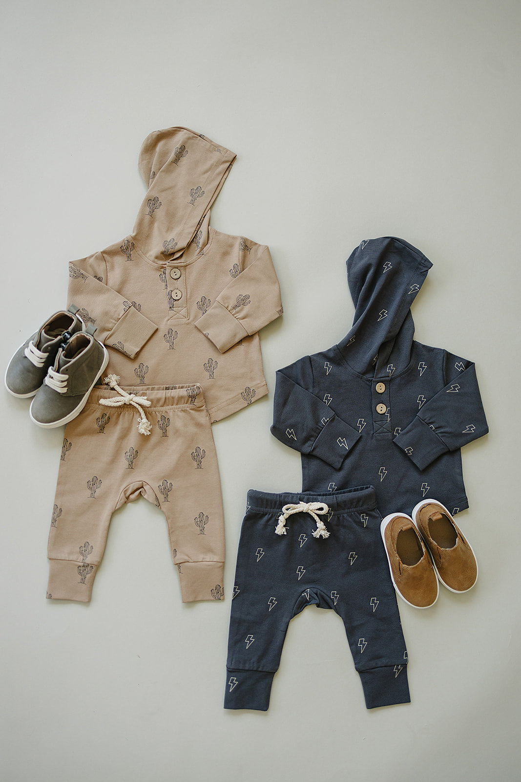 Cactus Hooded Set