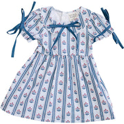 Block Print Floral Dress