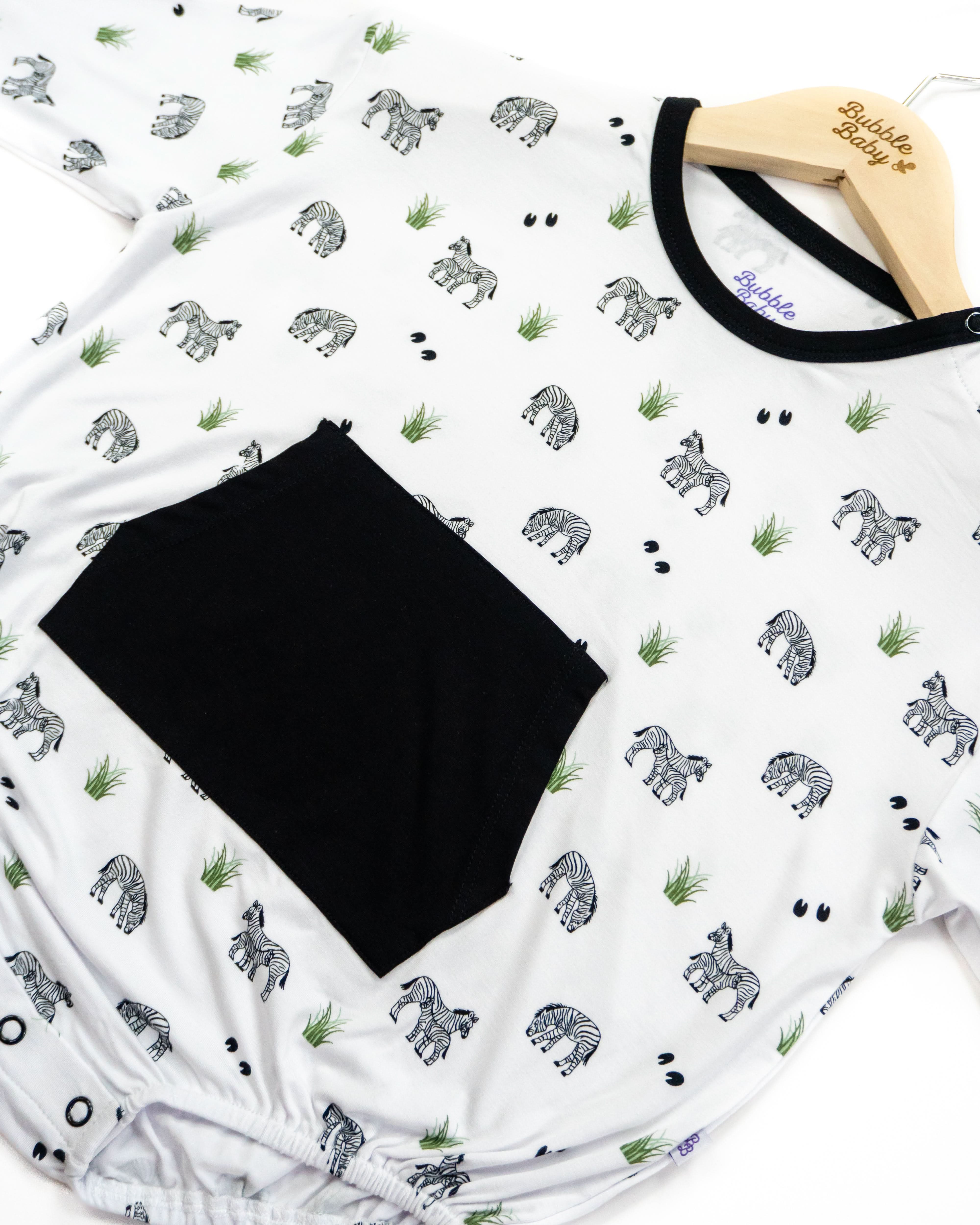 Zebra | Bubble Romper