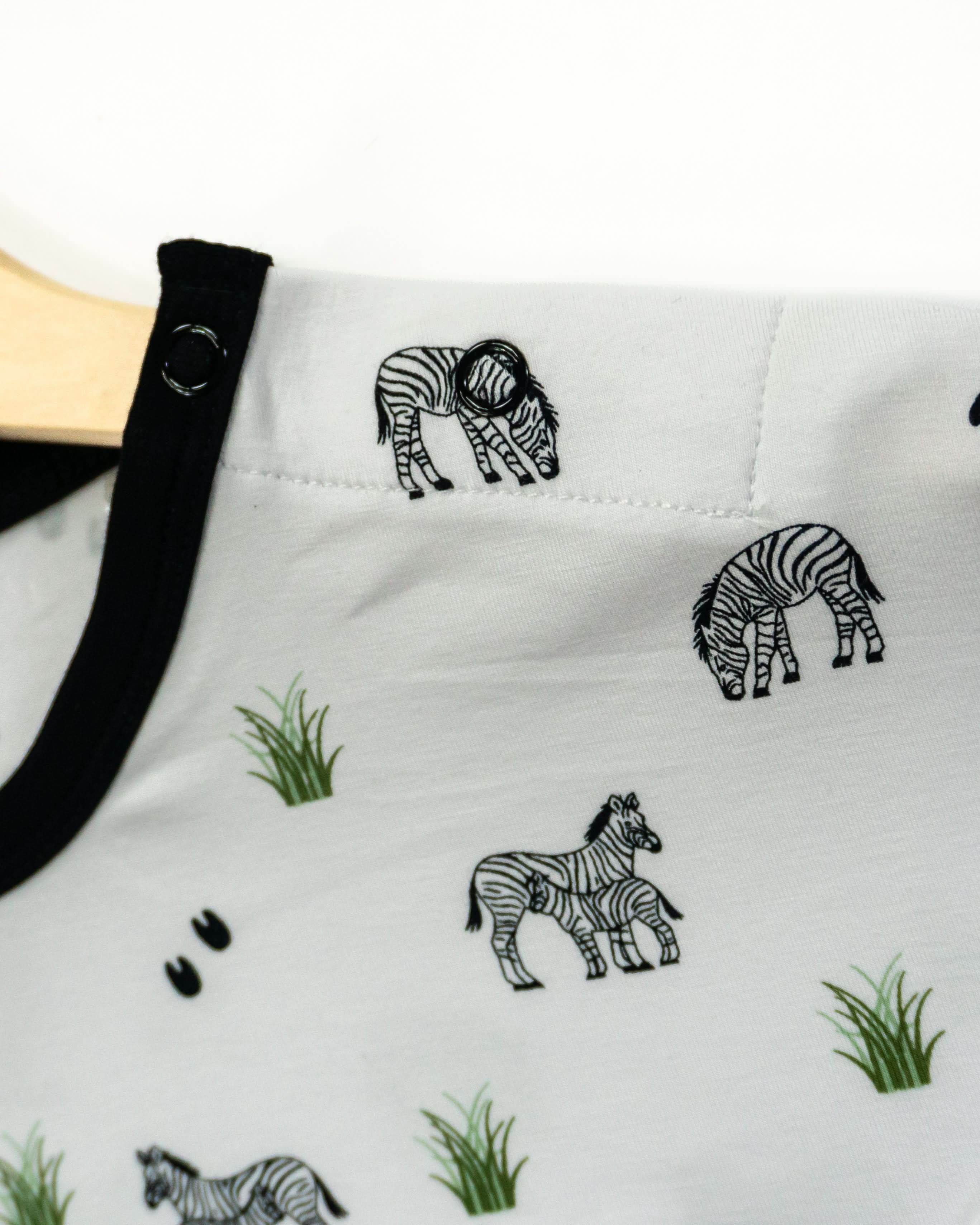Zebra | Bubble Romper