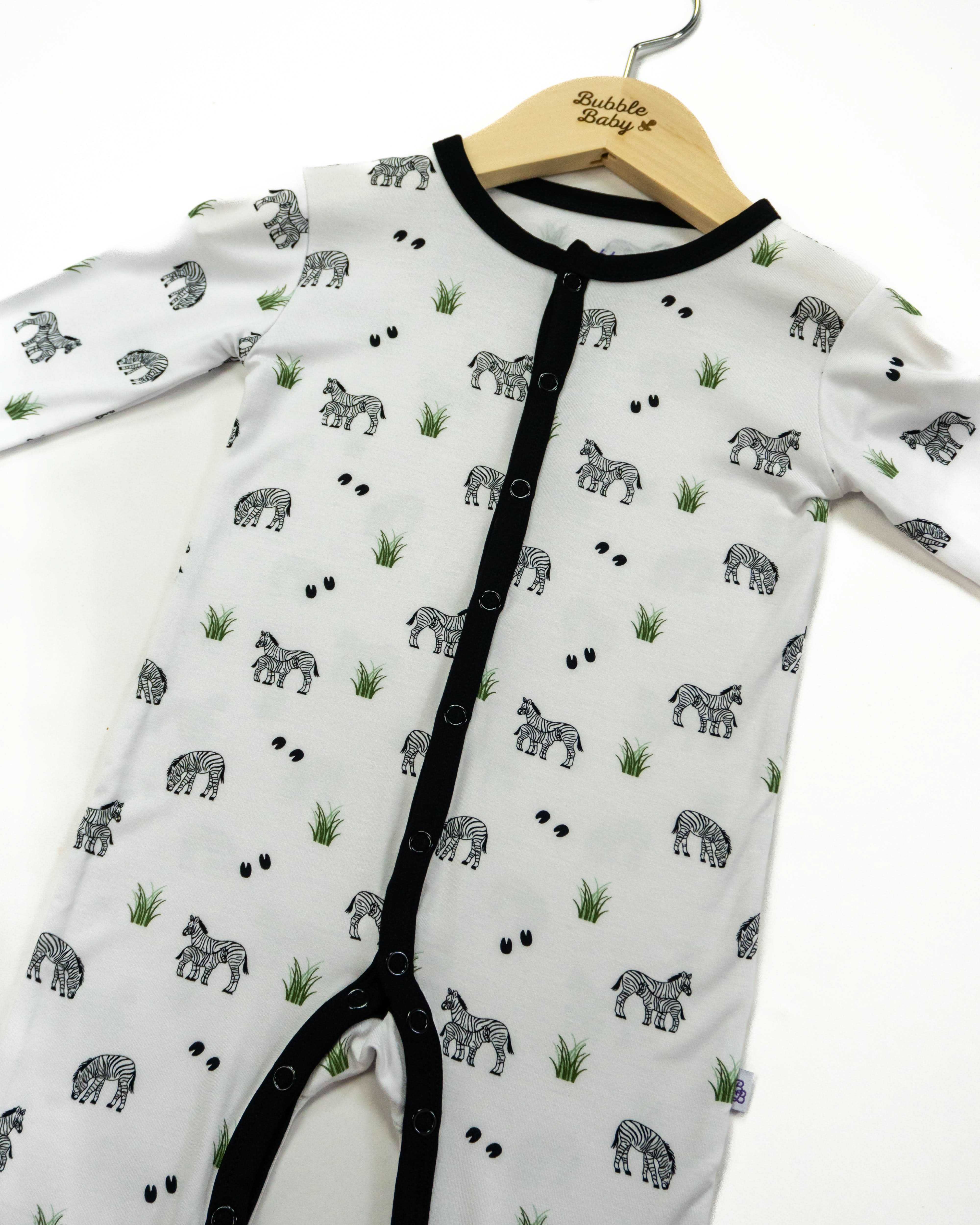 Zebra | Snap Romper
