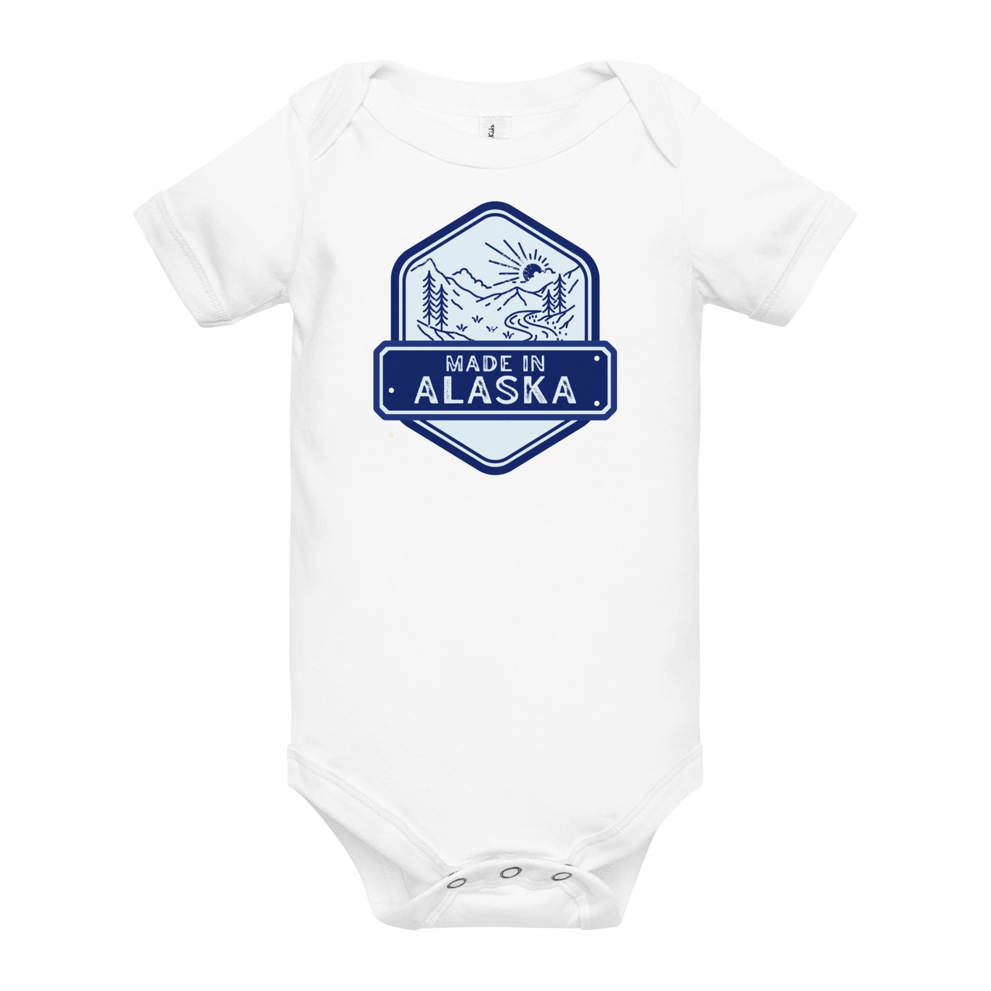 Alaska Baby Onesie Newborn Coming Home Essential