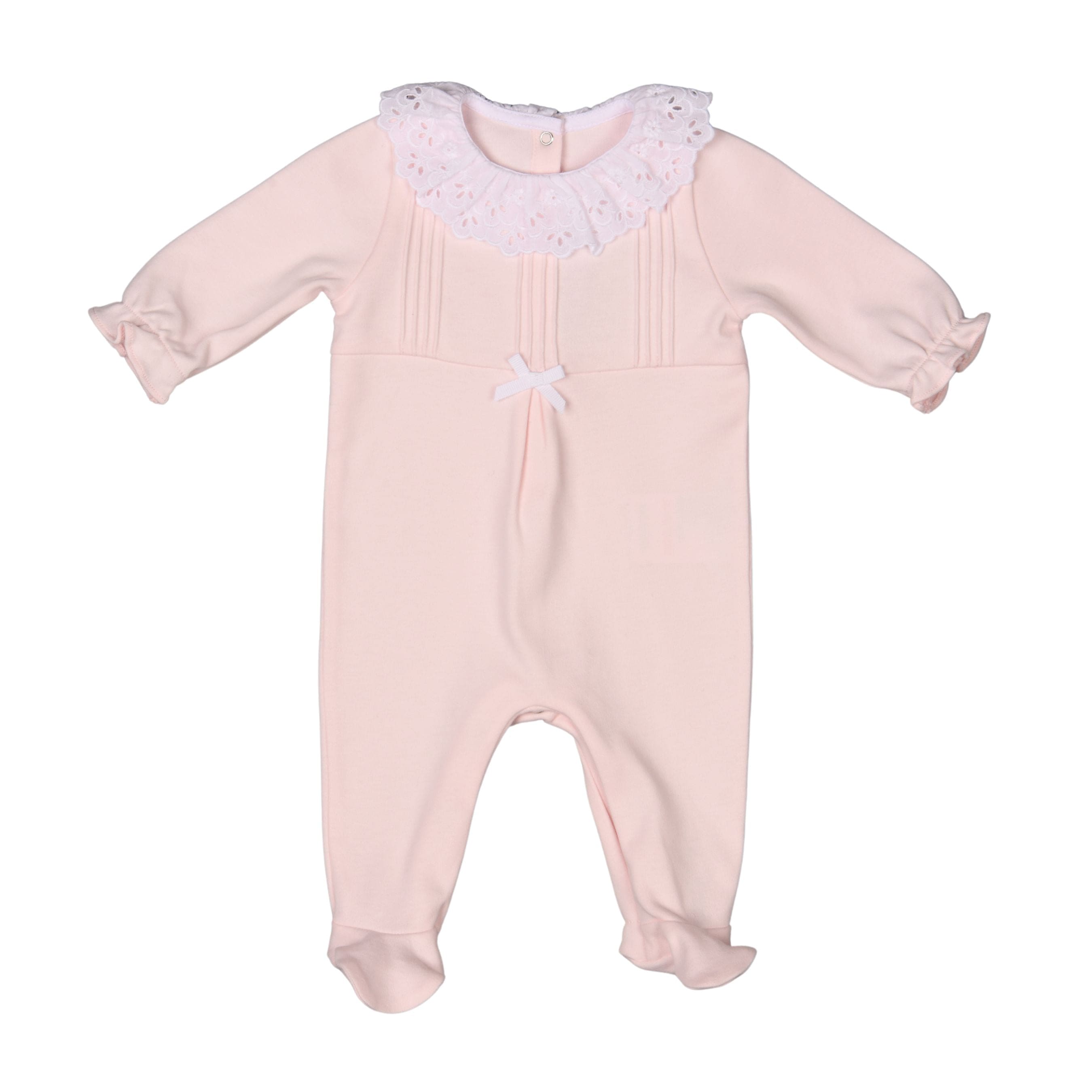 ALINE | Girls Pink Organic Cotton All-in-One