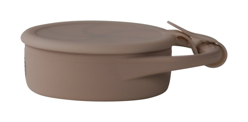 Silicone Snack Cup- Taupe