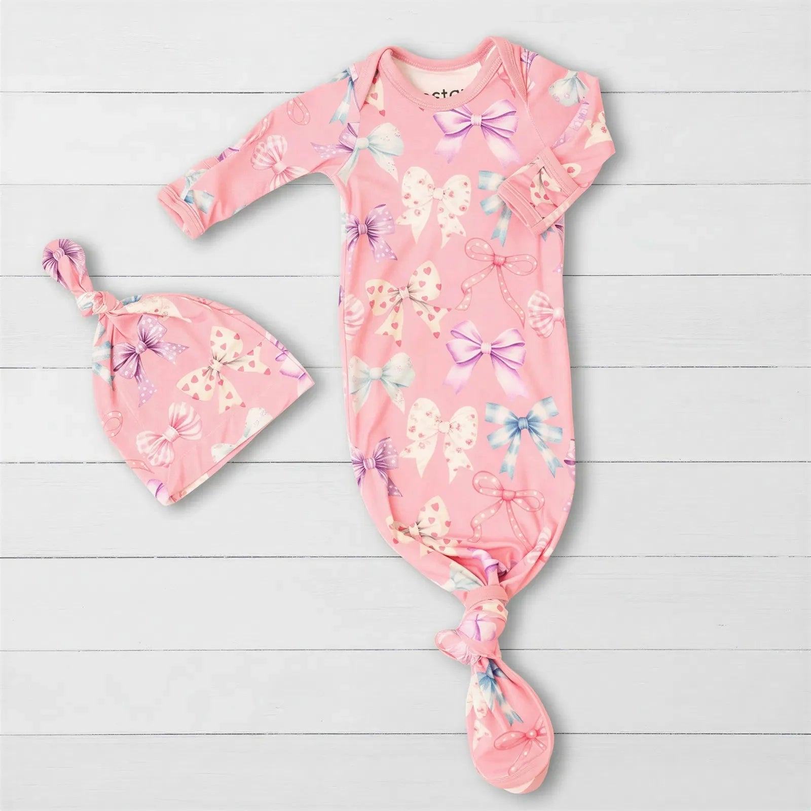 Twinkle Ties Gown & Hat
