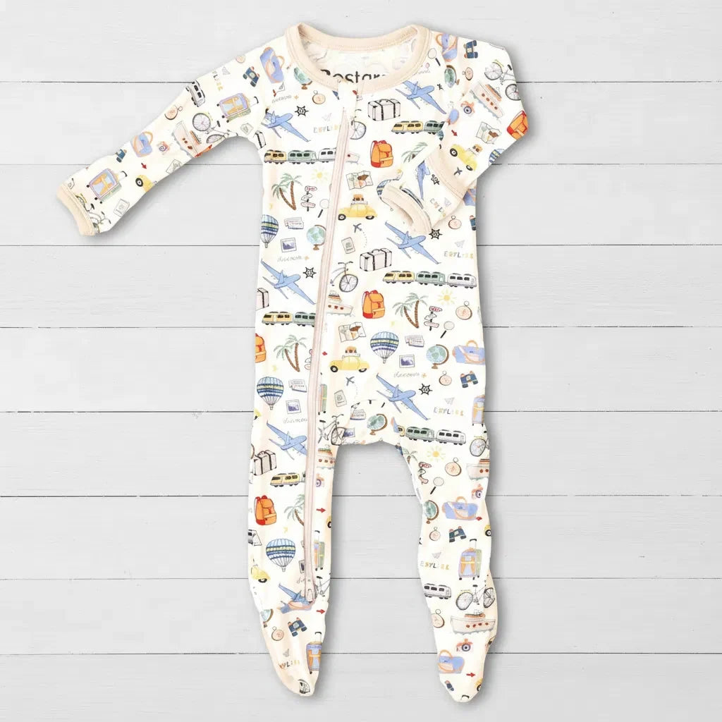 World Traveler Footie