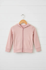 Blush Zipper Hoodie
