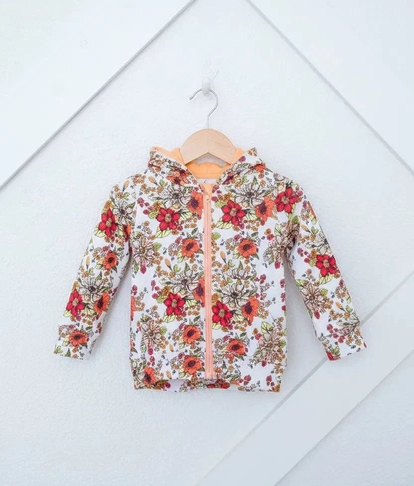 Honeyblossom Zipper Hoodie