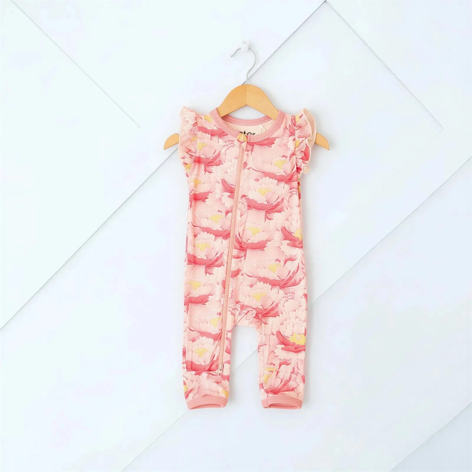 Blush Dreams Floral Romper
