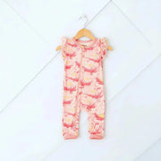 Blush Dreams Floral Romper