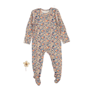 The Printed Snap Romper - Autumn Floral