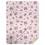 Azalea Plush Throw Blanket 60x80 Nostalgic Hometown Keepsake