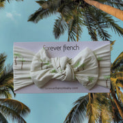 Bamboo Head Wrap | Palm