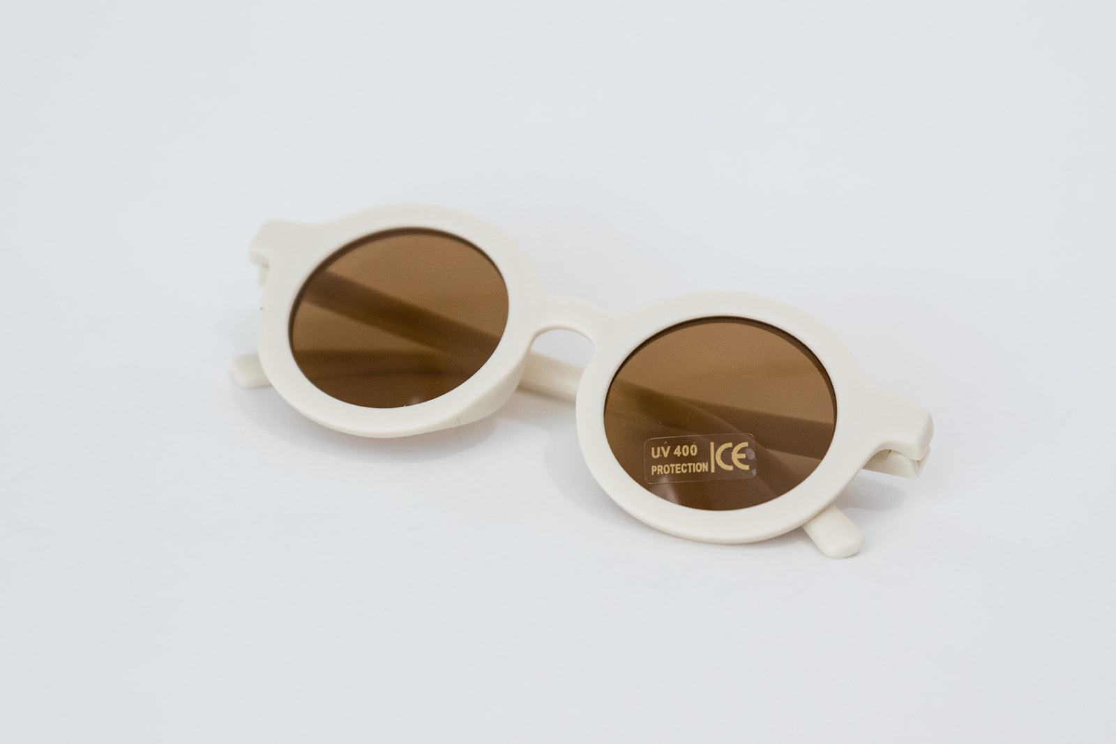 Toddler & Kid Retro Sunglasses - White