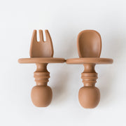 Clay Mini Spoon and Fork Set