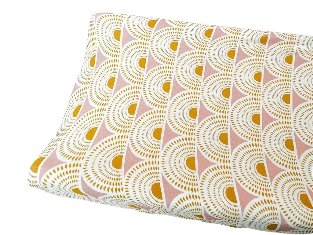 Vintage Sunshine Bamboo Changing Pad Cover