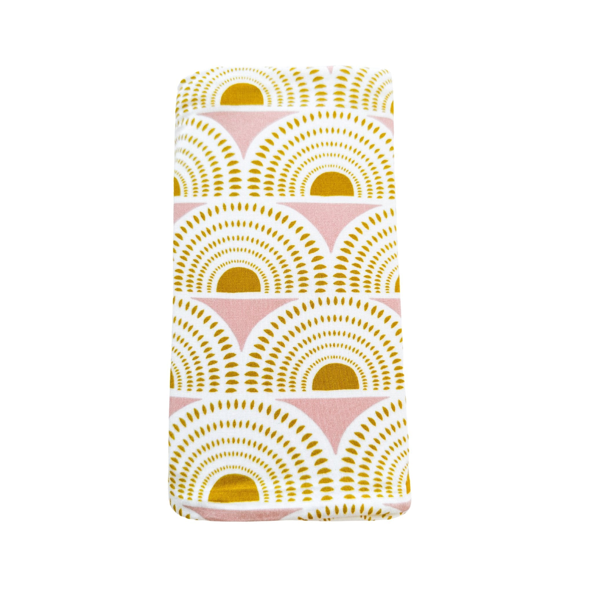 Vintage Sunshine Bamboo Baby Stretch Swaddle Blanket