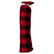 Black & Red Plaid Swaddle