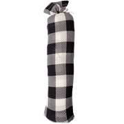 Black & White Plaid Swaddle