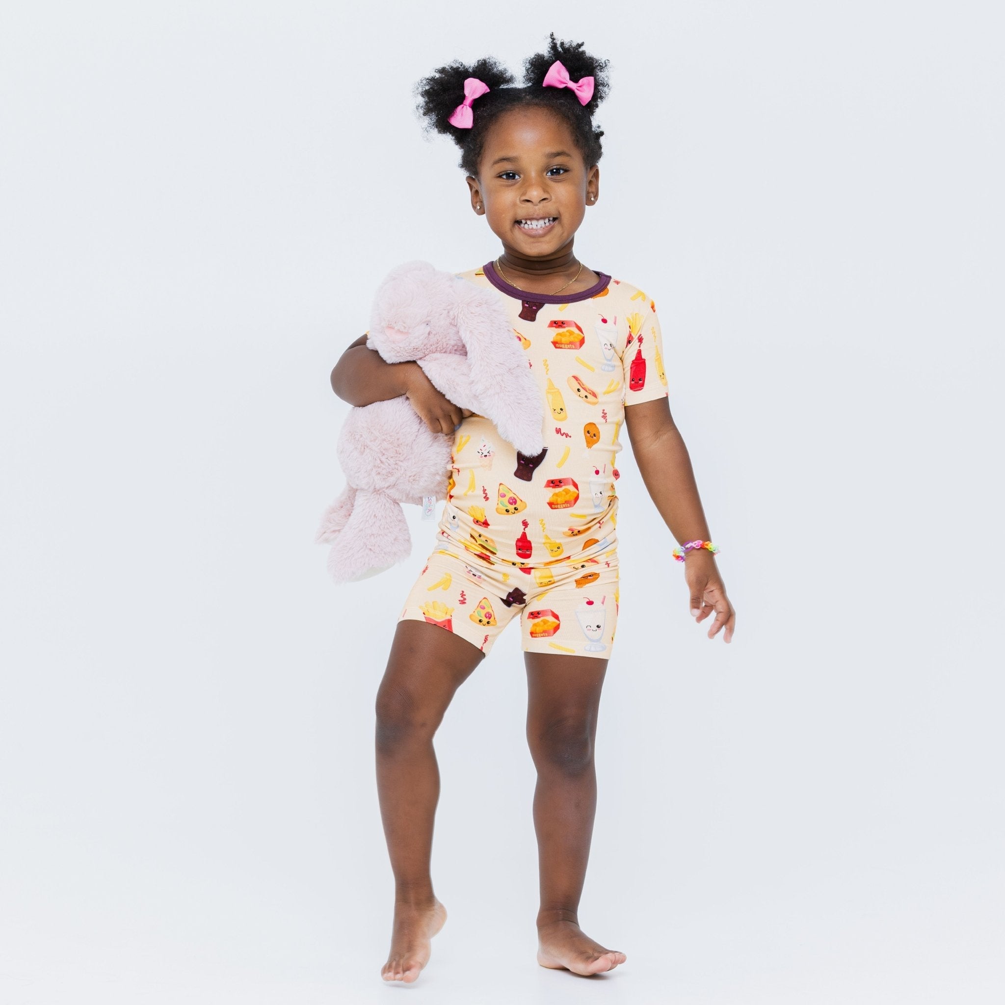Blissful Bites Short Sleeve Pajamas