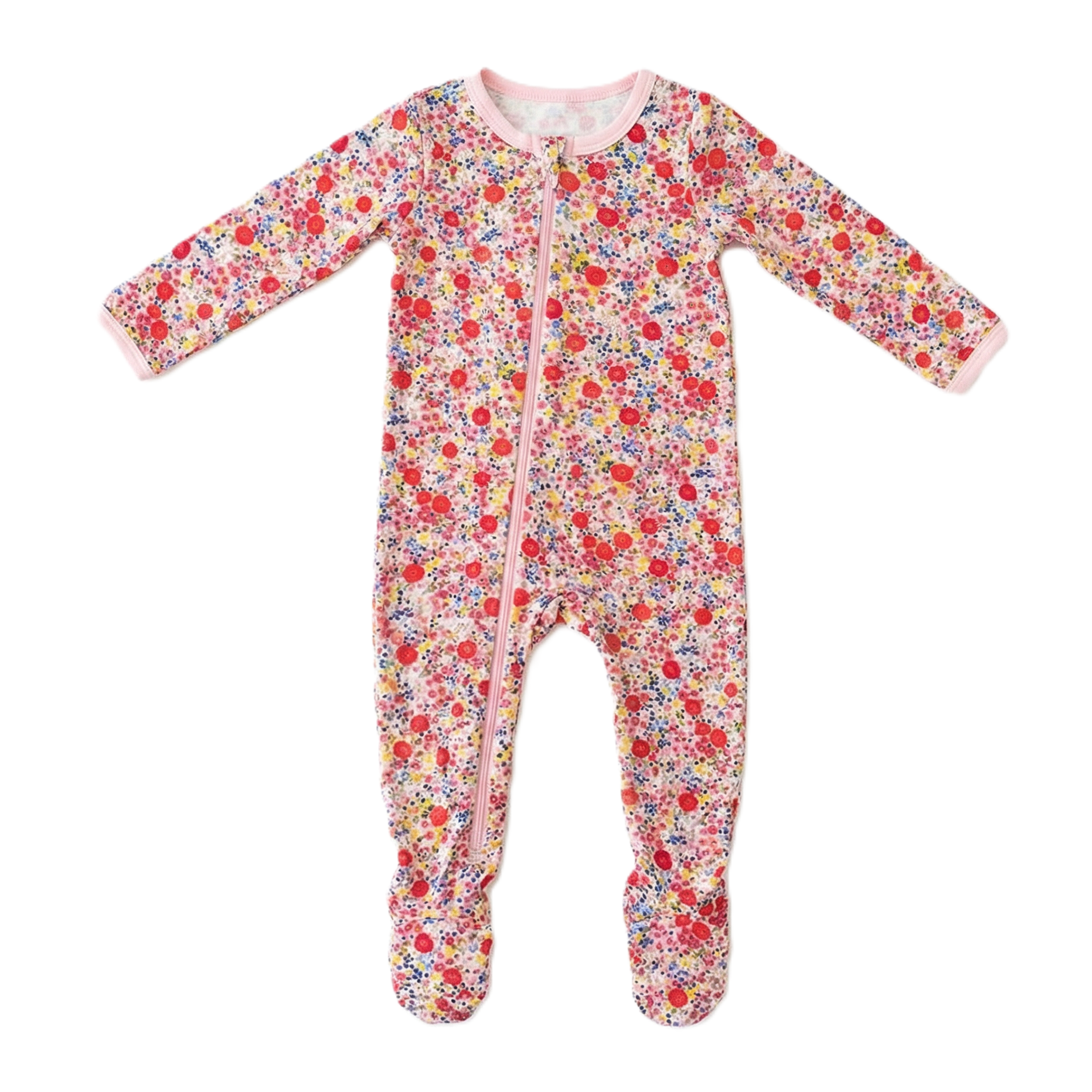 Blush Bloom Footie