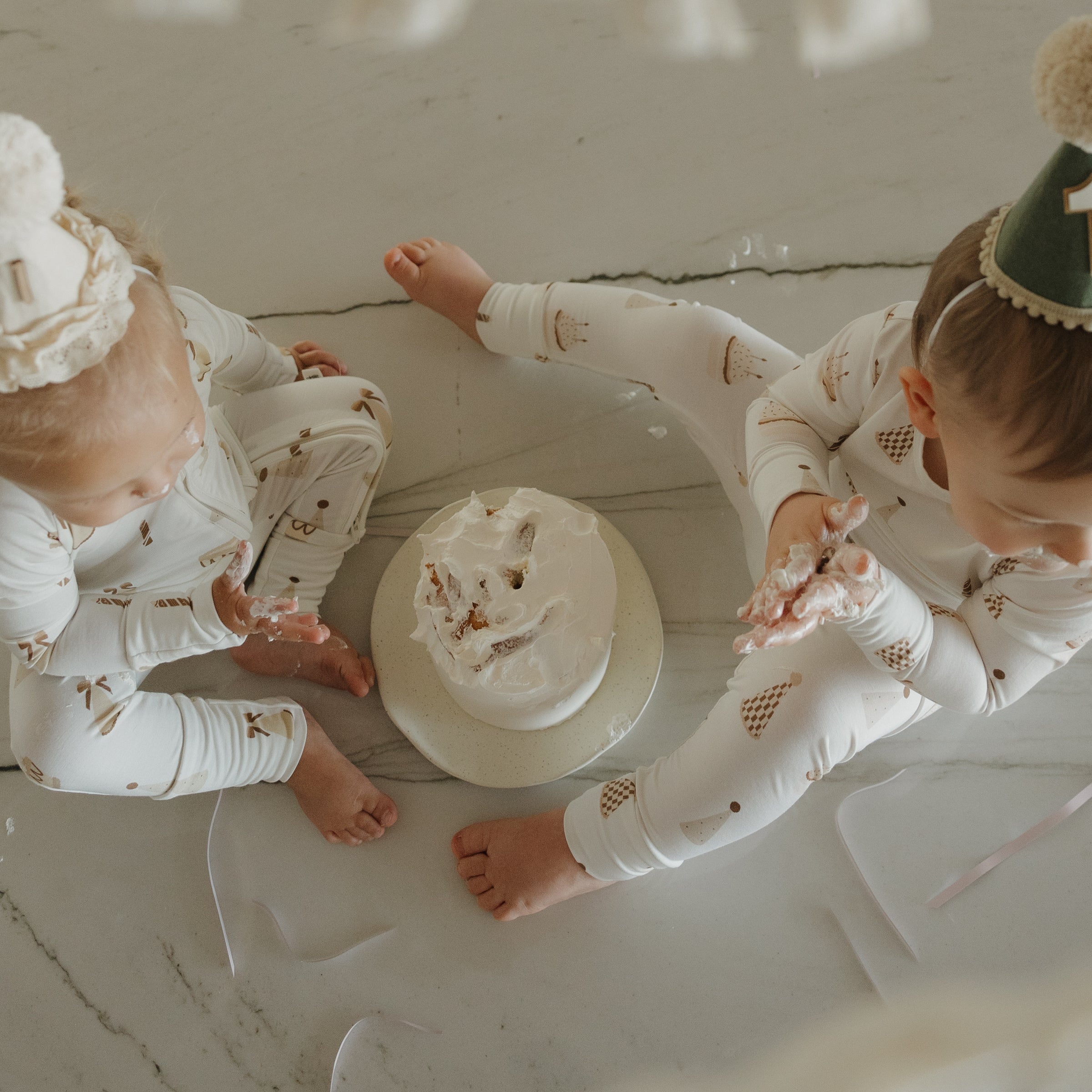 Bamboo Zip Pajamas | Birthday Girl