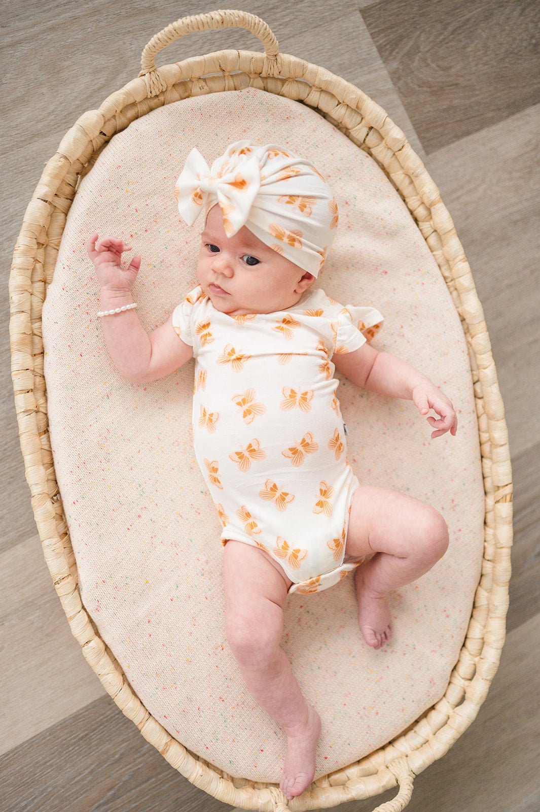 Butterfly Baby Bow Hat