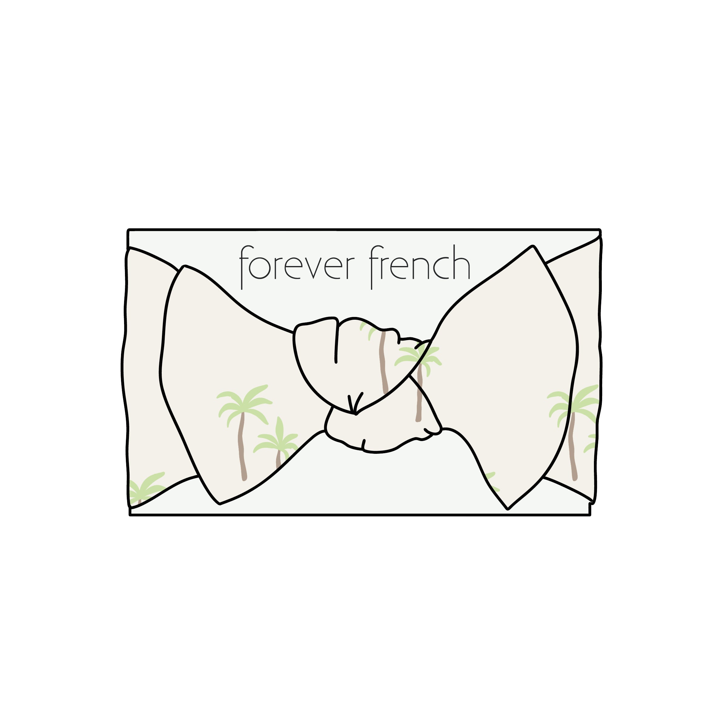 Bamboo Head Wrap | Palm