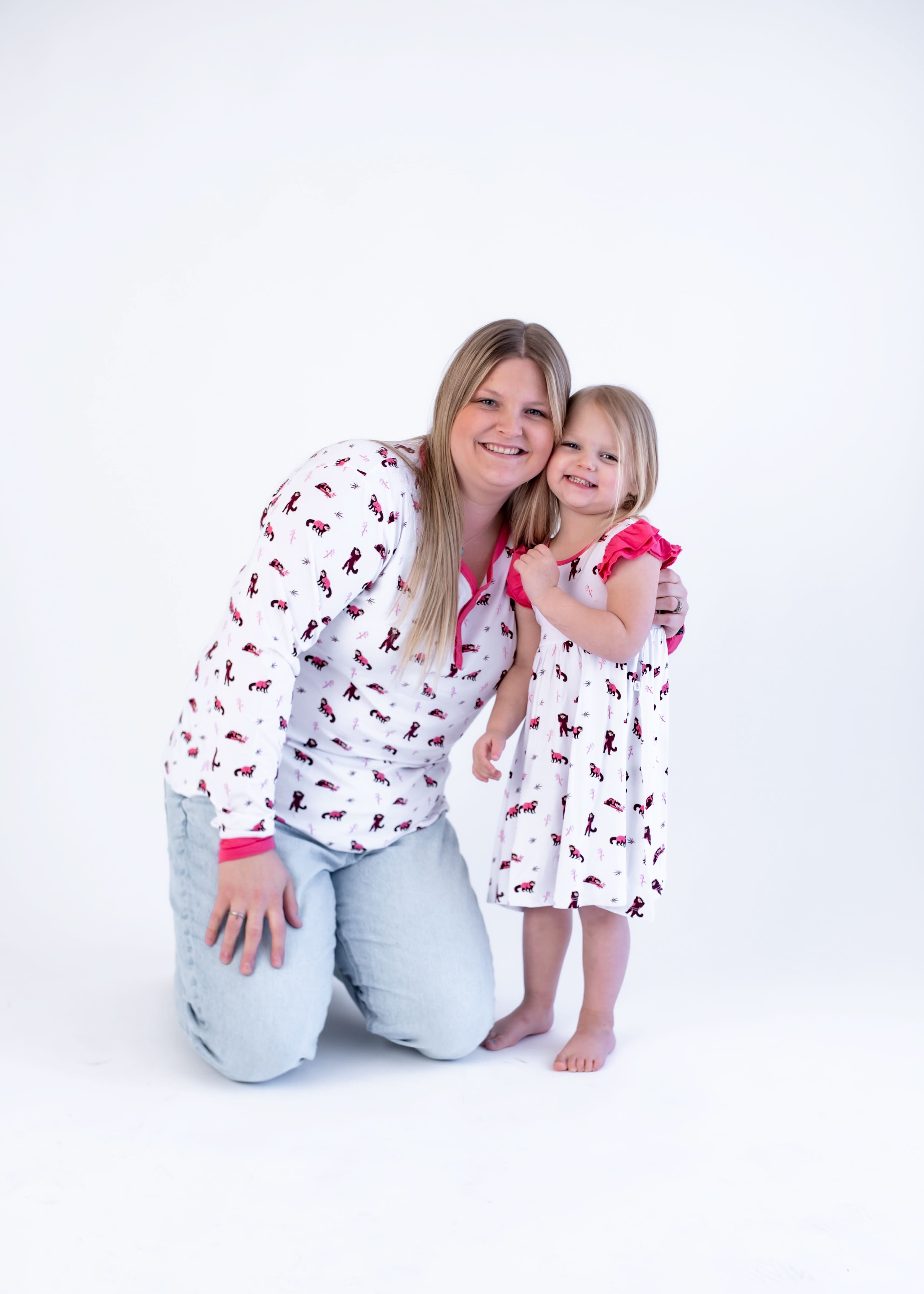 Red Panda | Toddler Flutter Dress