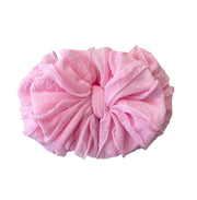 Ruffled Headband - Bubblegum