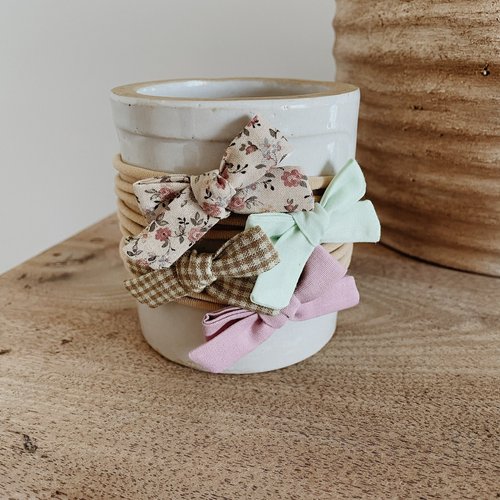 Classic Hair Bow - Vintage Floral (Limited Edition)