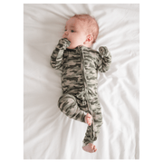 Camo Baby Pajamas |Zipper Romper