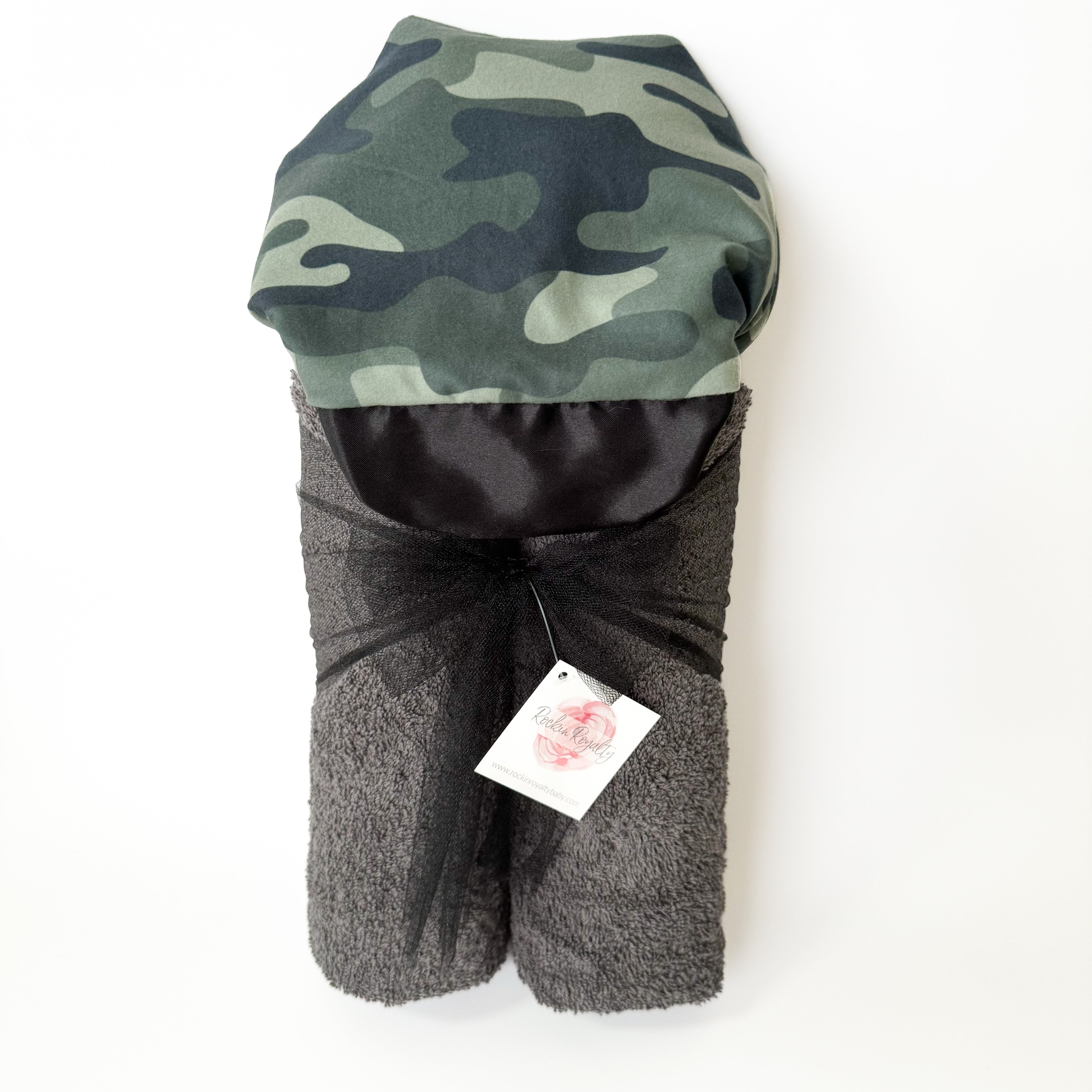Camo | Hooded Bath Towel