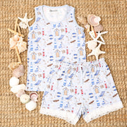 Cape Cod Mom Shorts set