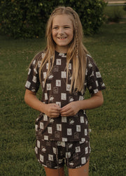 Girl's Bamboo Short Set | With Love from AZ