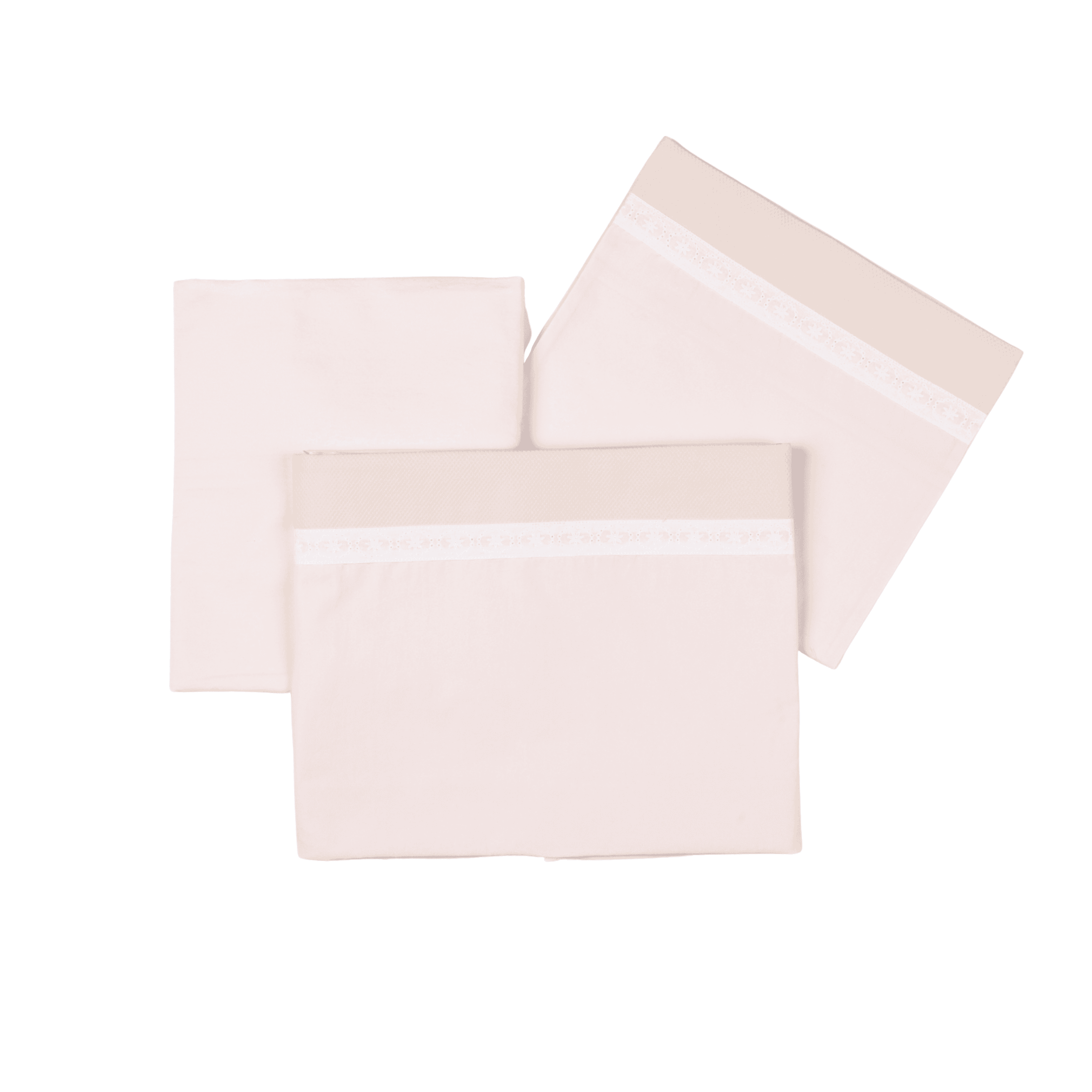 CHELY | Girls Rose Blush Cotton Bed Linen Set (3)
