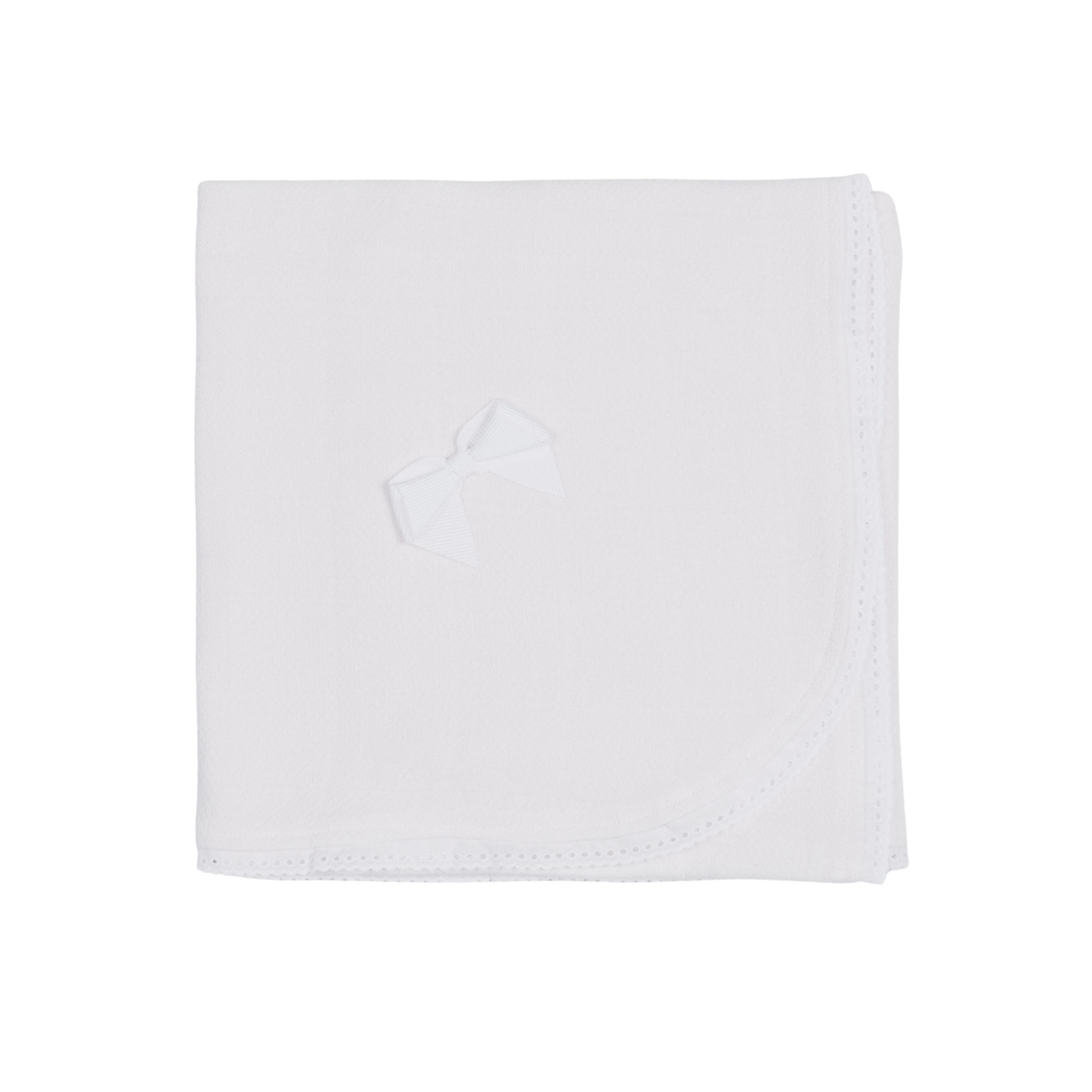 CHELY | Girls White Cotton Muslin Square