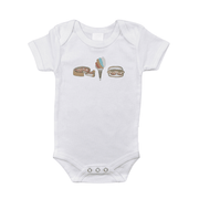 Chicago Foodie Baby Onesie Newborn Bodysuit up to 18 Months
