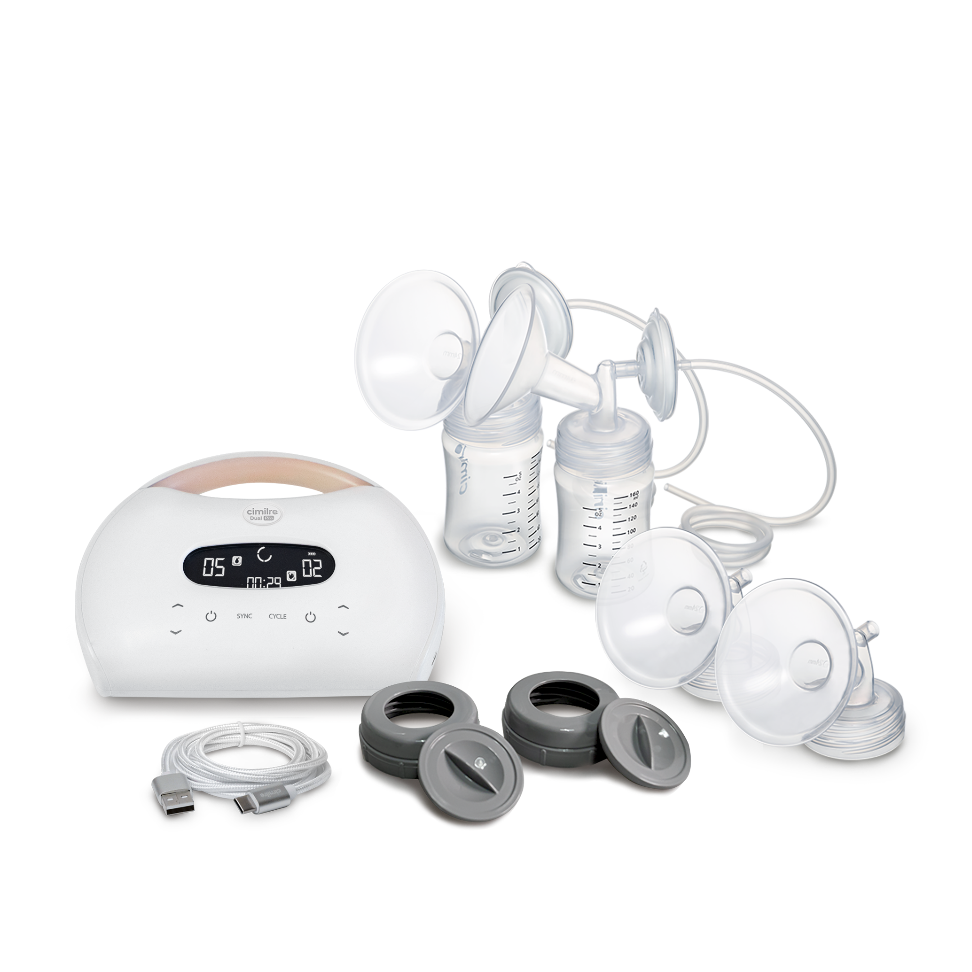 S7 Dual Pro Double Electric and Rechargeable Breast Pump