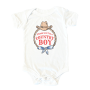 Country Boy Onesie Newborn Coming Home Essential