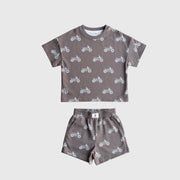 French Terry Short Set | Dirt Bike