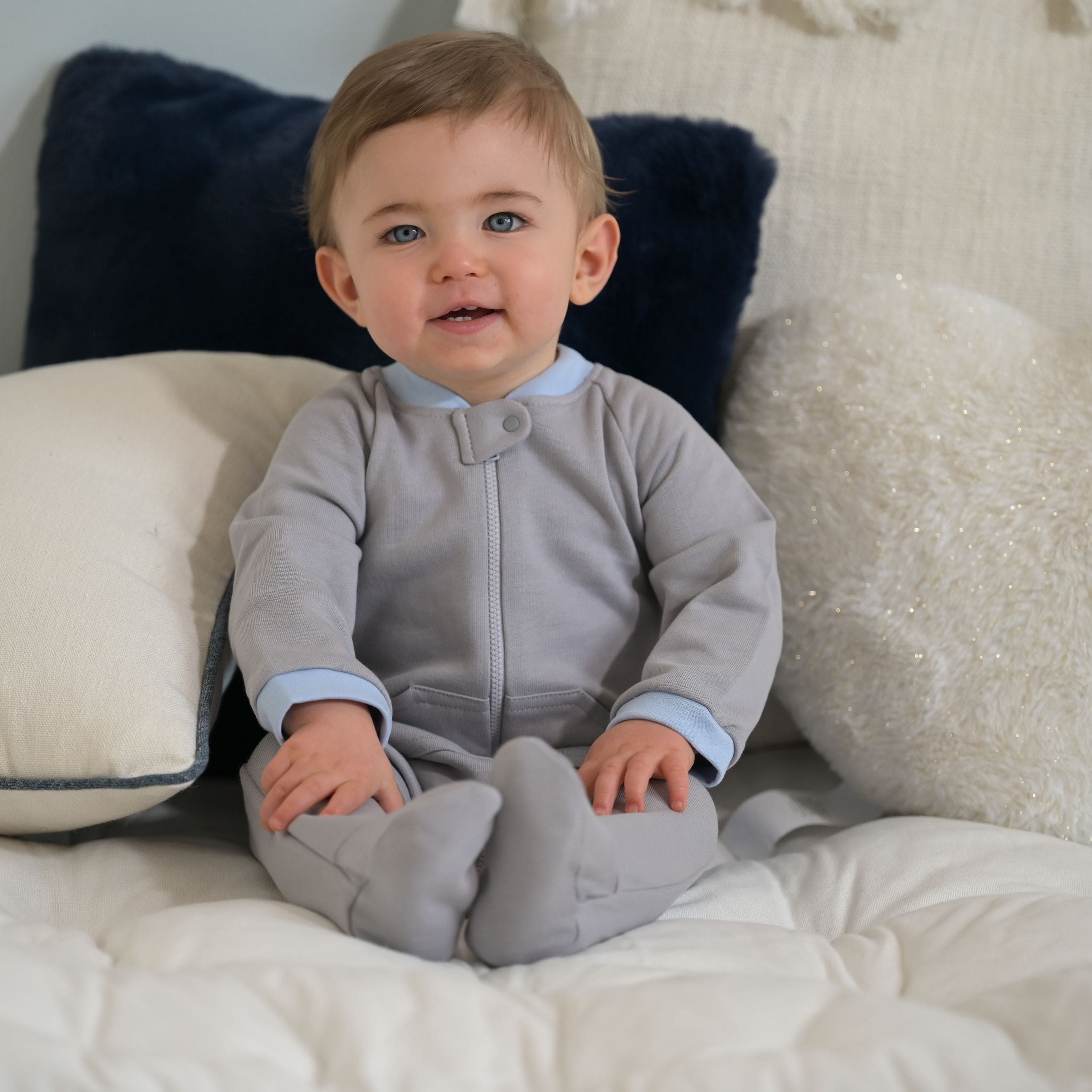 DRISS | Grey Organic Cotton All-in-One