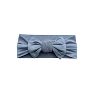 Dusty Blue Knotted Baby Headband