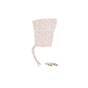 The Printed Pixie Bonnet - Dusty Mauve Floral