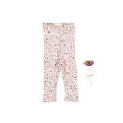 The Printed Legging - Dusty Mauve Floral